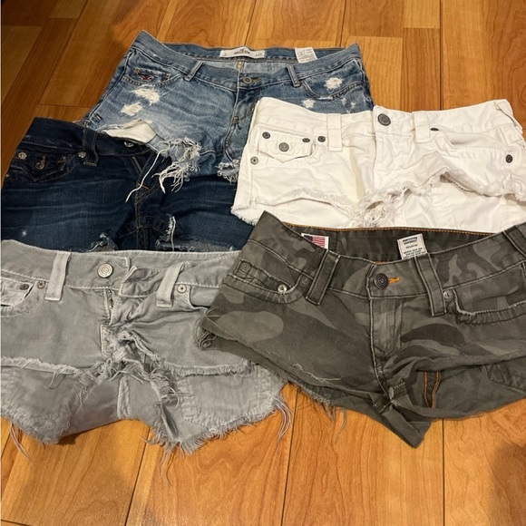 True Religion & Hollister Shorts